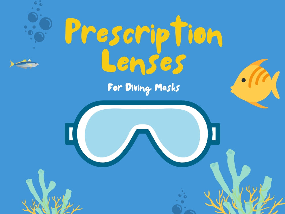 The Different Types of Prescription Lenses For Diving Masks