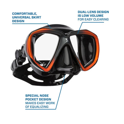 Scubapro Spectra Diving Mask Bronze Black