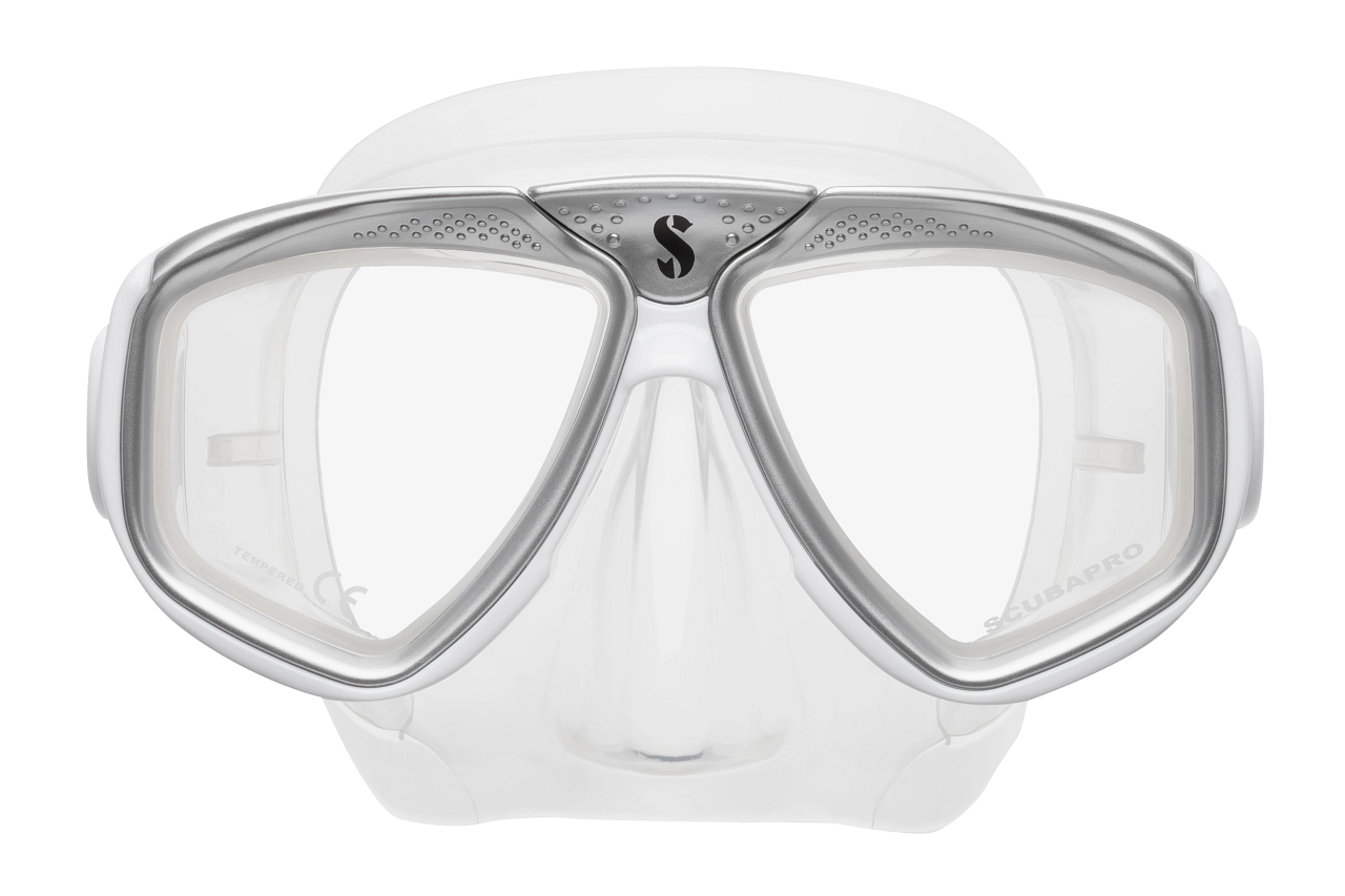 Scubapro ZOOM Diving Mask Transparent White