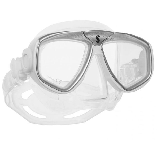 Scubapro ZOOM Diving Mask Transparent White