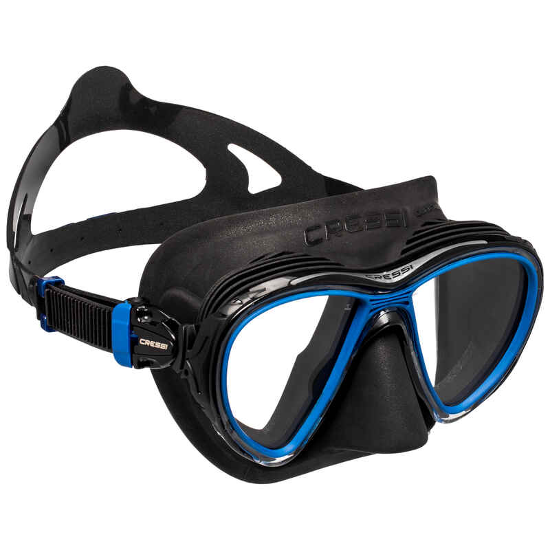 Cressi Quantum Diving Mask Black Blue