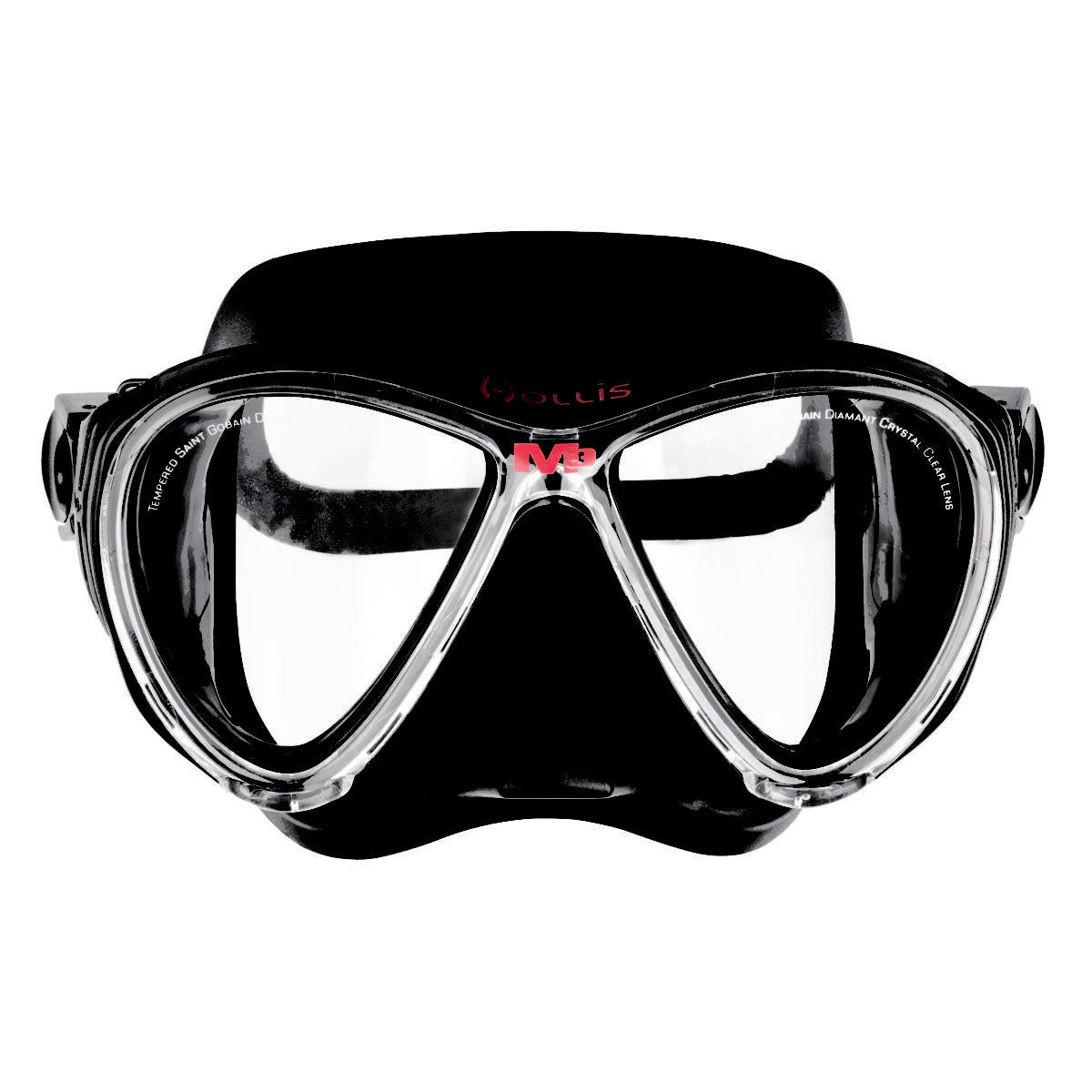 Hollis M3 Diving Mask Black