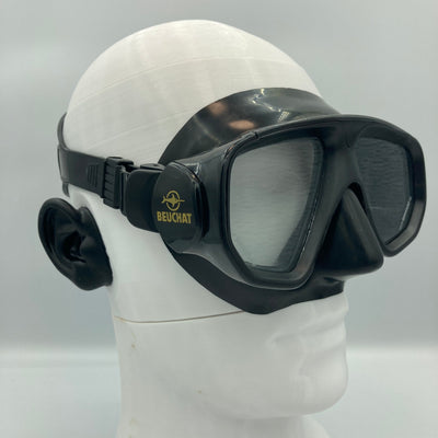 Beuchat Strato Rubber 2 Diving Mask Black