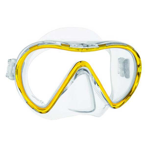 Mares Aquazone Vento Diving Mask Yellow Transparent