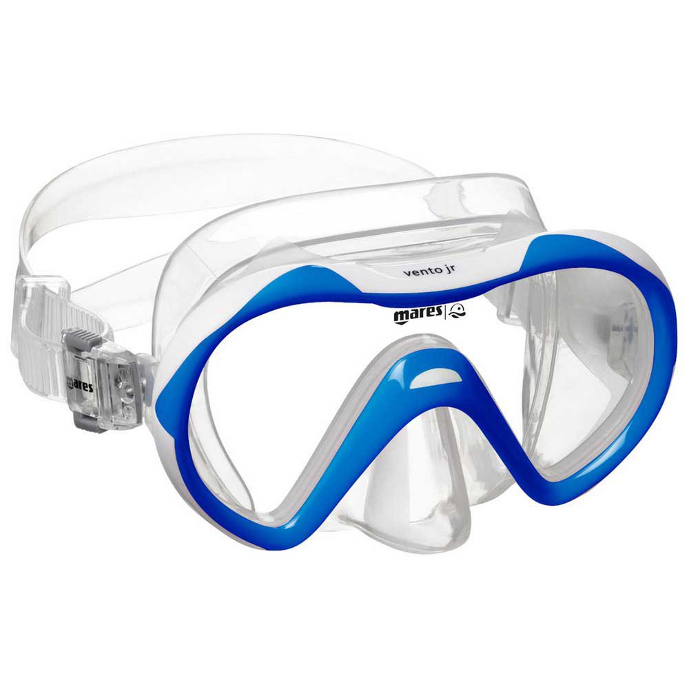 Mares Aquazone Vento Junior Diving Mask Blue White Transparent