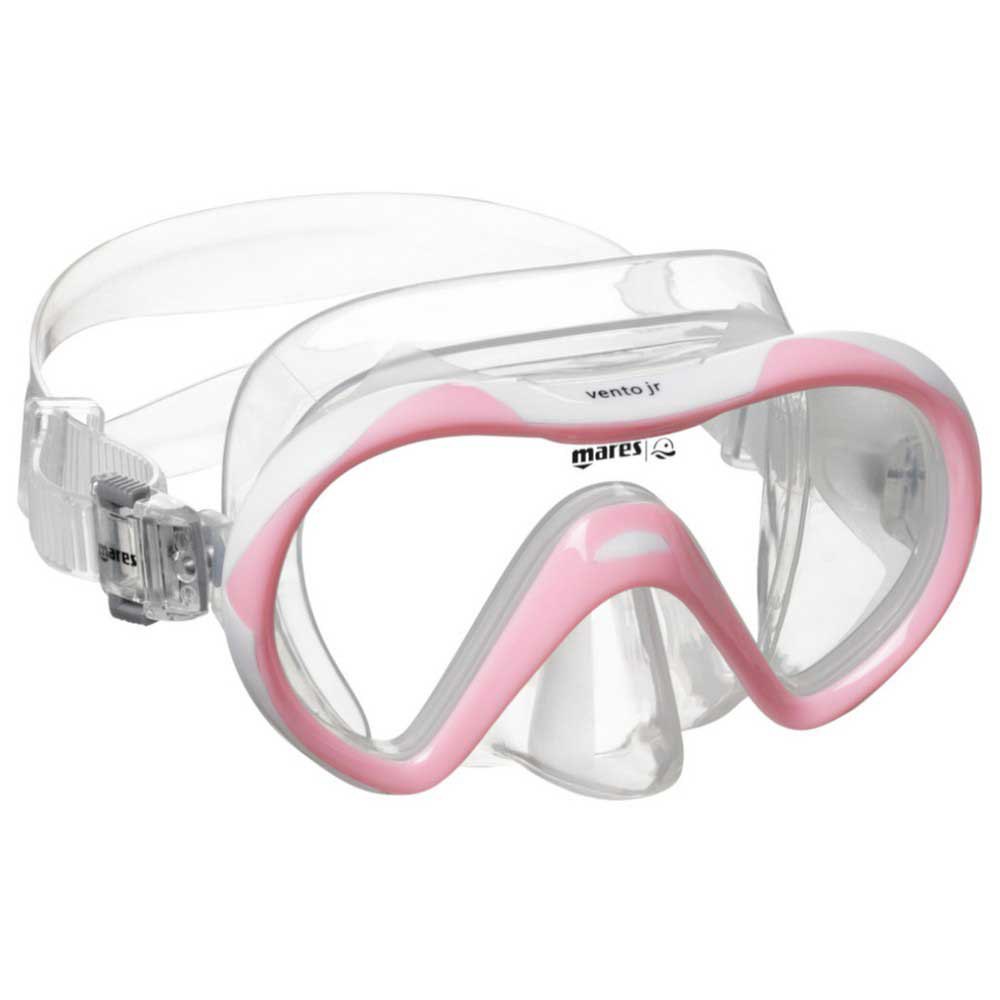 Mares Aquazone Vento Junior Diving Mask Pink White Transparent