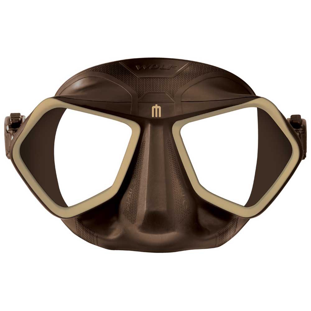 Omer Wolf Diving Mask Brown Light Brown