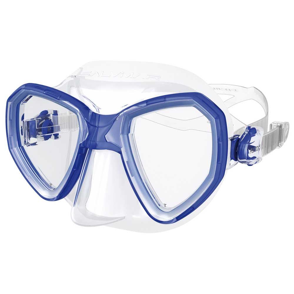 Salvimar Morpheus Diving Mask Transparent Blue | Prescription Dive Mask ...