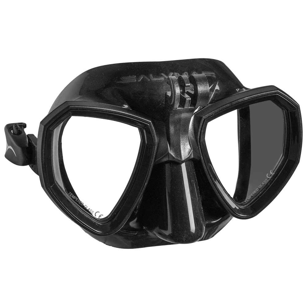 Salvimar Trinity Diving Mask Black GoPro Mount