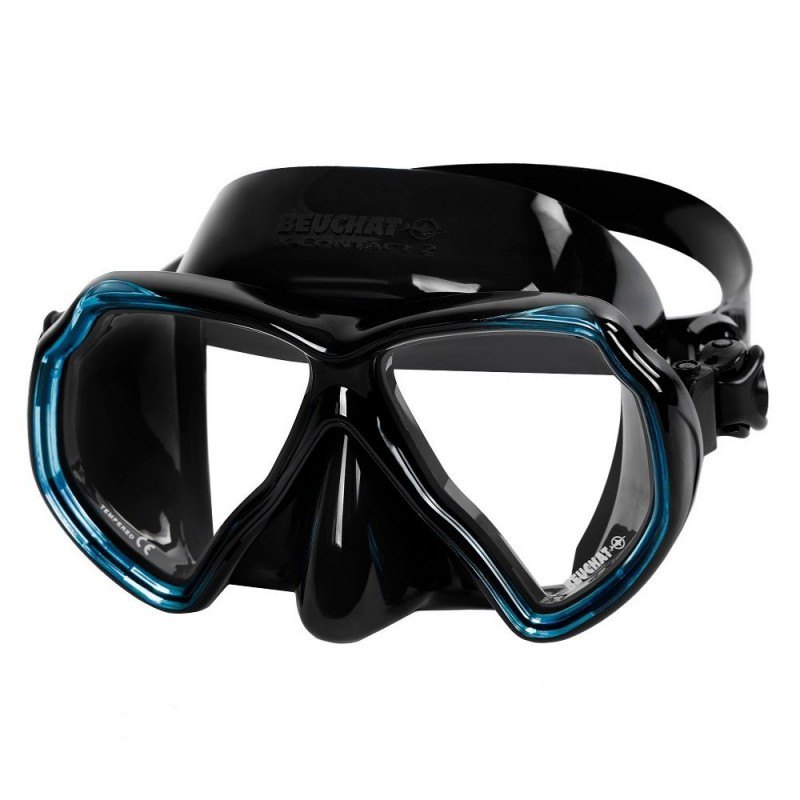Beuchat X Contact 2 Diving Mask Black Blue